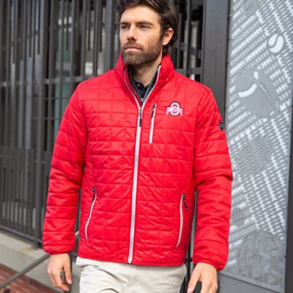 Cutter & Buck Rainier PrimaLoft® Mens Eco Insulated Full Zip Puffer Jacket Thumbnail