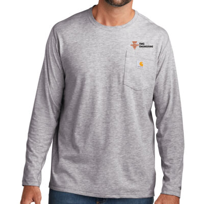 FMG - Force ® Long Sleeve Pocket T Shirt Thumbnail